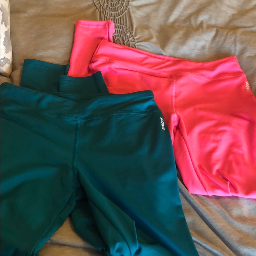 2 pack Reebok workout pants